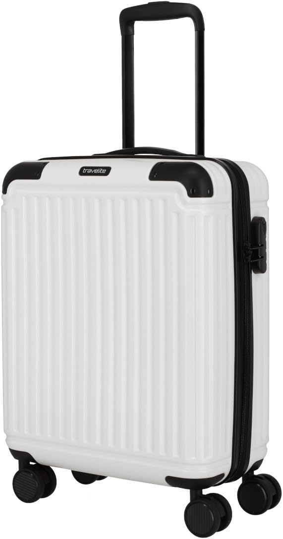 Travelite Cruise - 4-Rollen-Kabinentrolley S 55 cm weiss