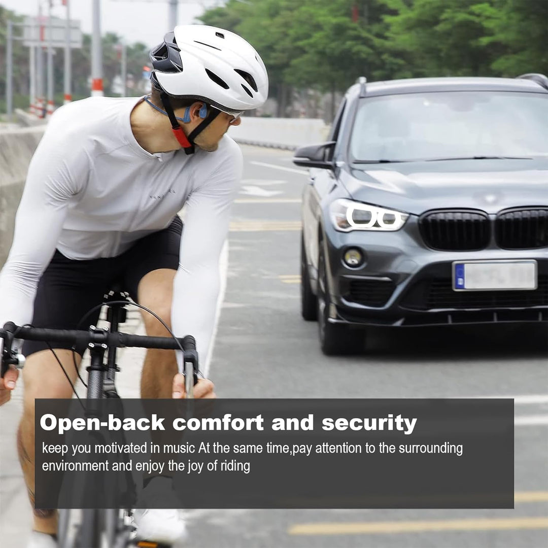 MONODEAL Knochenschall Kopfhörer Bluetooth, Open Ear Kopfhörer Kabellos, 5.2 Sport Bone Conduction K