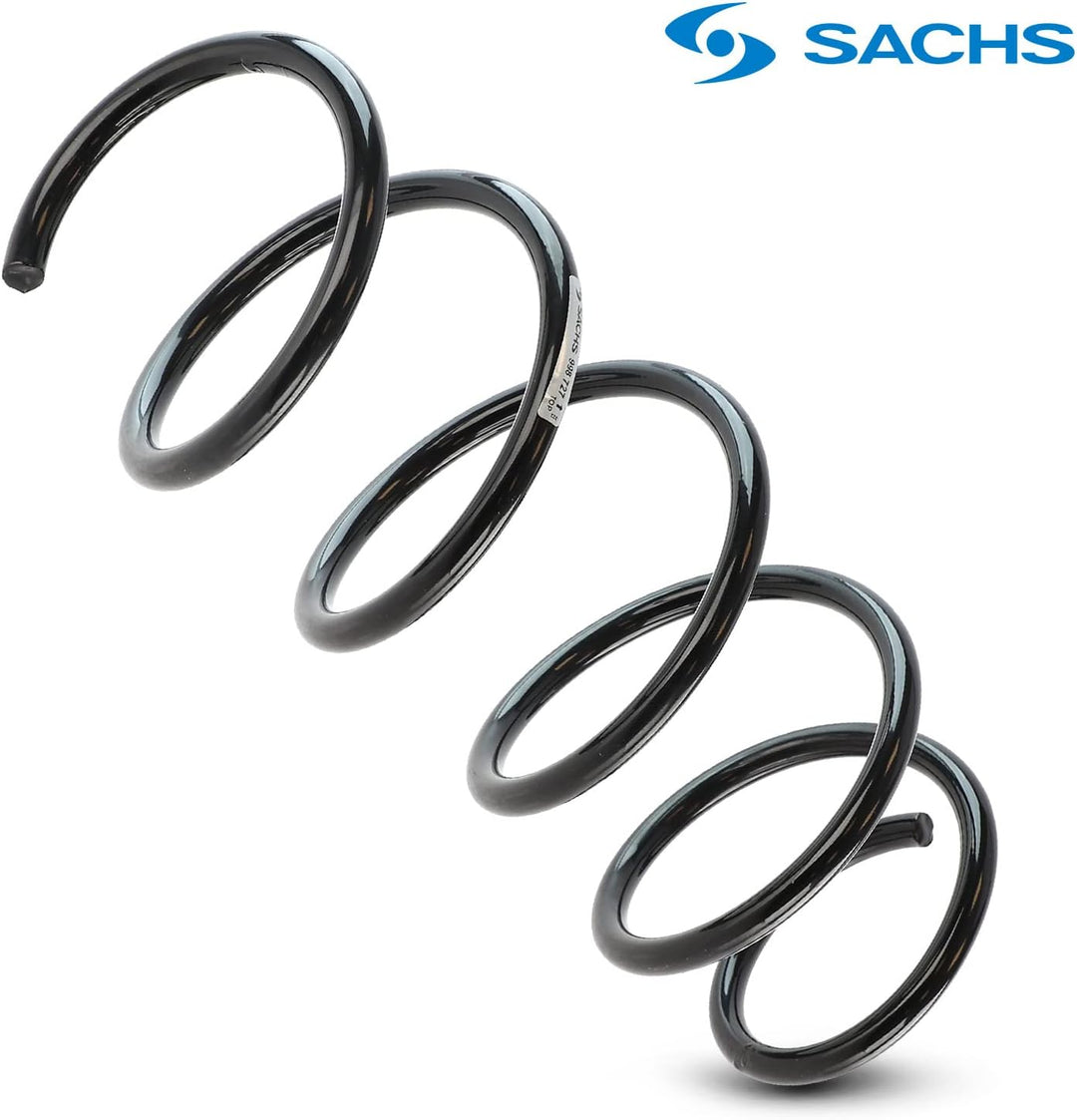 2x Original Sachs 998727 Fahrwerksfeder Vorderachse Kompatibel mit Corsa D S07 1.2L 1.4L 2006-2014