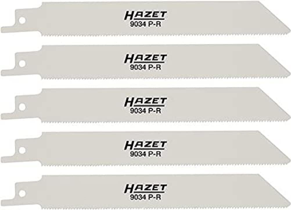 HAZET Reziprok Sägeblätter (5teilig, geschrägte gewellte Zahnung, für HAZET 9034 P-2) 9034 P-R/5