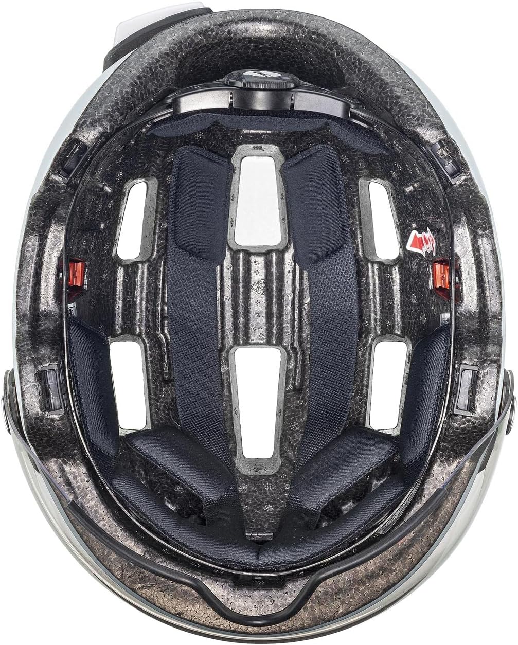 Uvex Rush Visor City Fahrrad Helm matt Light blau 2024 55-58 cm, 55-58 cm