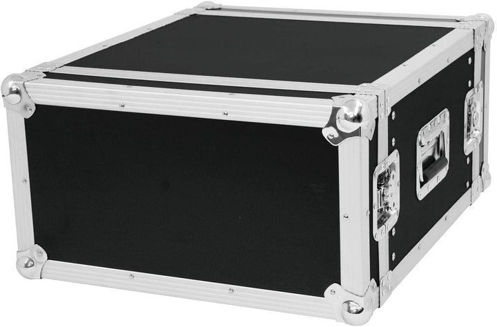 ROADINGER Verstärkerrack PR-2, 6HE, 47cm tief | Flightcase für 483-mm-Geräte (19") | mit mehrschicht