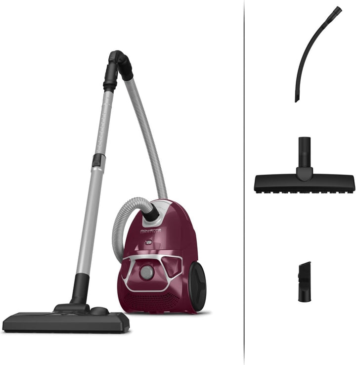 Rowenta Compact Power Staubsauger | RO3969EA | mit Beutel | 750 Watt | Staubvolumen: 3 Liter | 2-in-