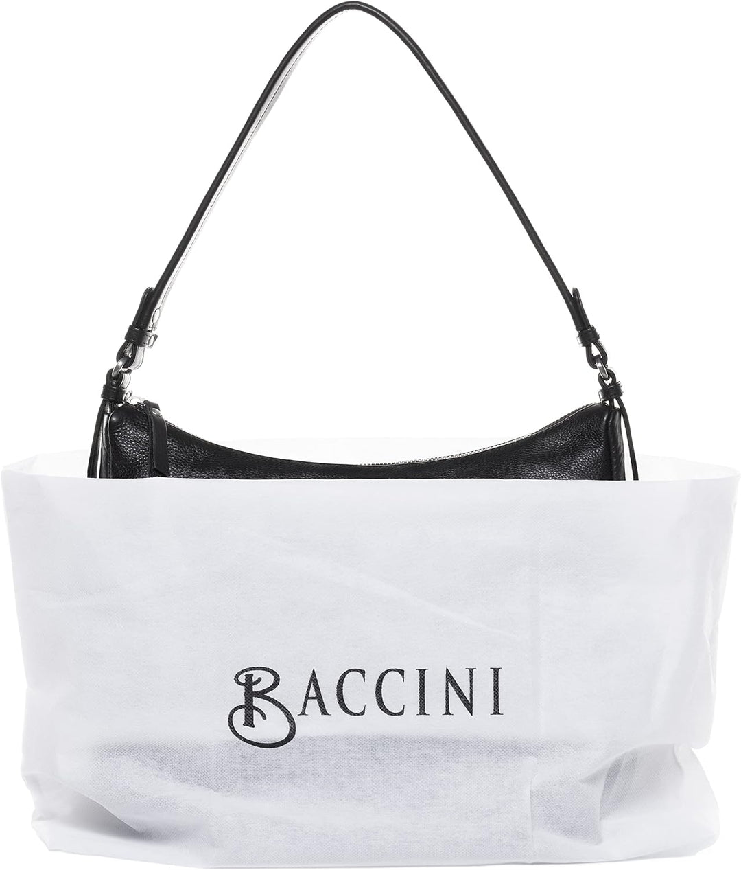 BACCINI Schultertasche echt Leder - Handtasche ROSA - Umhängetasche Damentasche - Ledertasche Damen