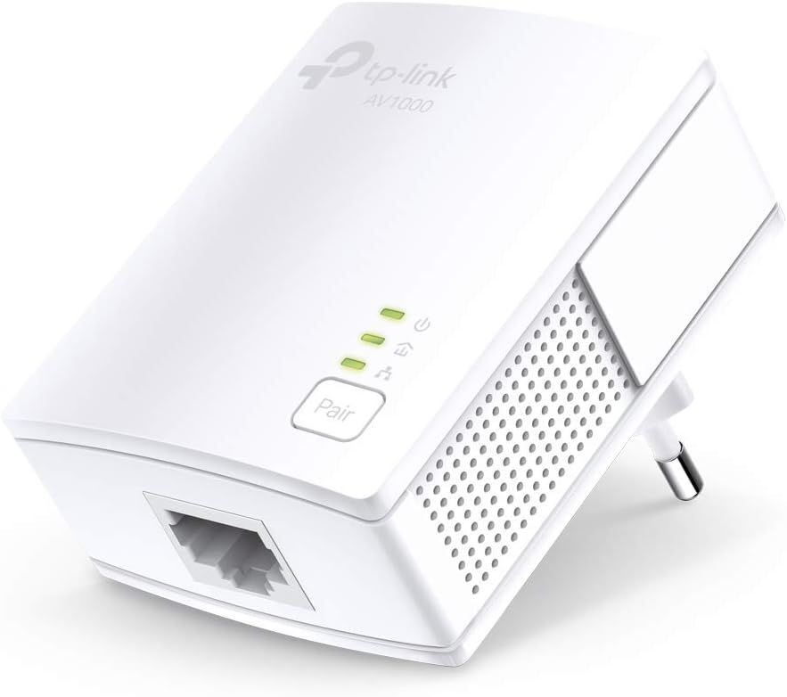 TP-Link Powerline Adapter Set TL-PA717 KIT(1000Mbit/s, Gigabit-Port, Plug&Play, Kompatibel mit Allen