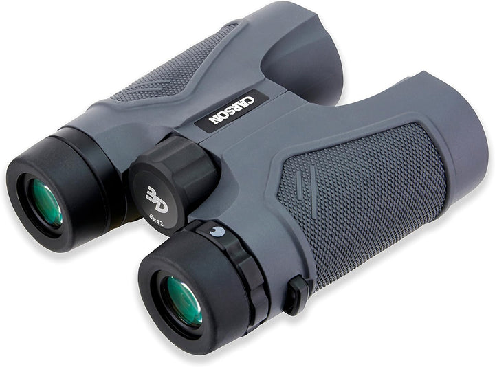 Carson Full-Size Fernglas, 8x42mm, wasserdicht und beschlagfrei, HD-Optik (TD-842) 8x42mm Full-Size,