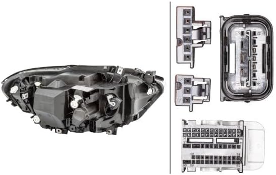 HELLA 1LX 011 929-431 LED-Hauptscheinwerfer für Linksverkehr - vorne links Links (Fahrerseite), Link