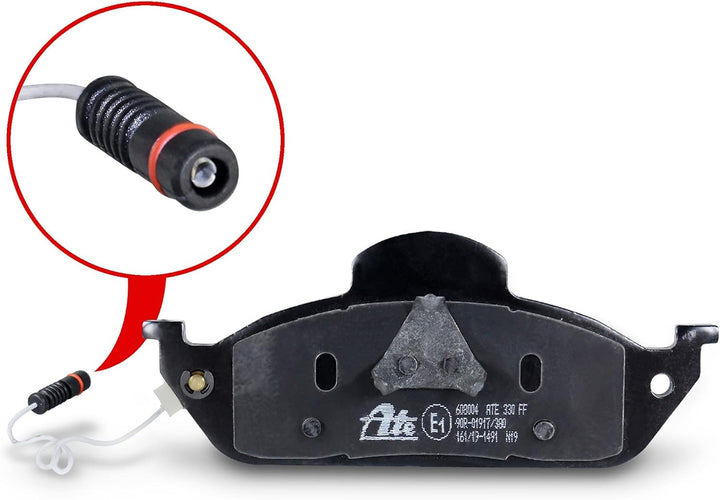 ATE 13046080042 Bremsbelagsatz Scheibenbremse