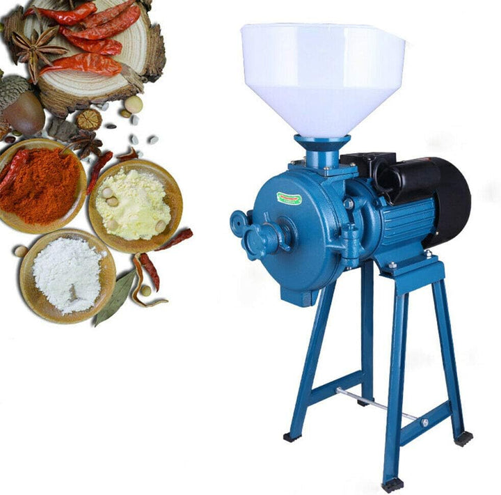 1500W 220V Kornmühle Getreidemühle Elektrisch Schrotmühle Für Getreide Haushaltsmühle Mit Leistung E