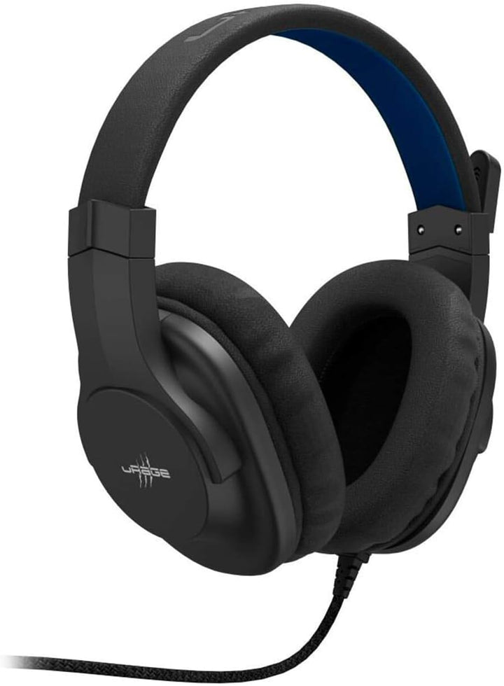 uRage Gaming-Headset SoundZ 320 7.1", schwarz, dynamisches 7.1-Overhead-Headset, Lautstärkeregler, M