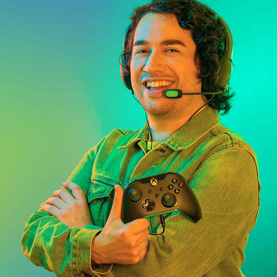 PDP verkabelt Controller Neon Schwarz für XBOX Series X|S, Gamepad, Video Game , Gaming Controller,