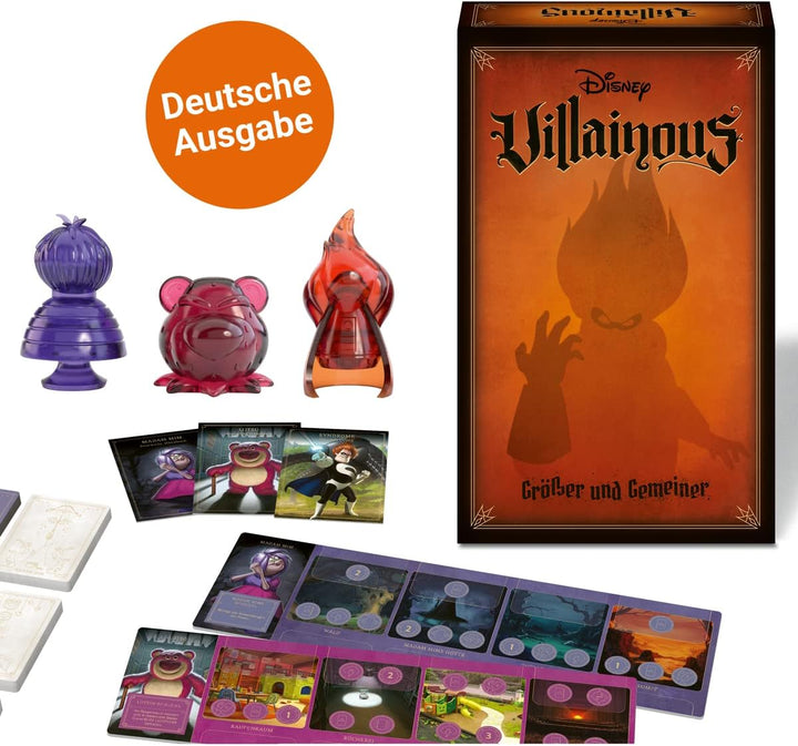 Ravensburger 27376 - Disney Villainous - Grösser und Gemeiner, 5. Erweiterung von Villainous ab 10 J