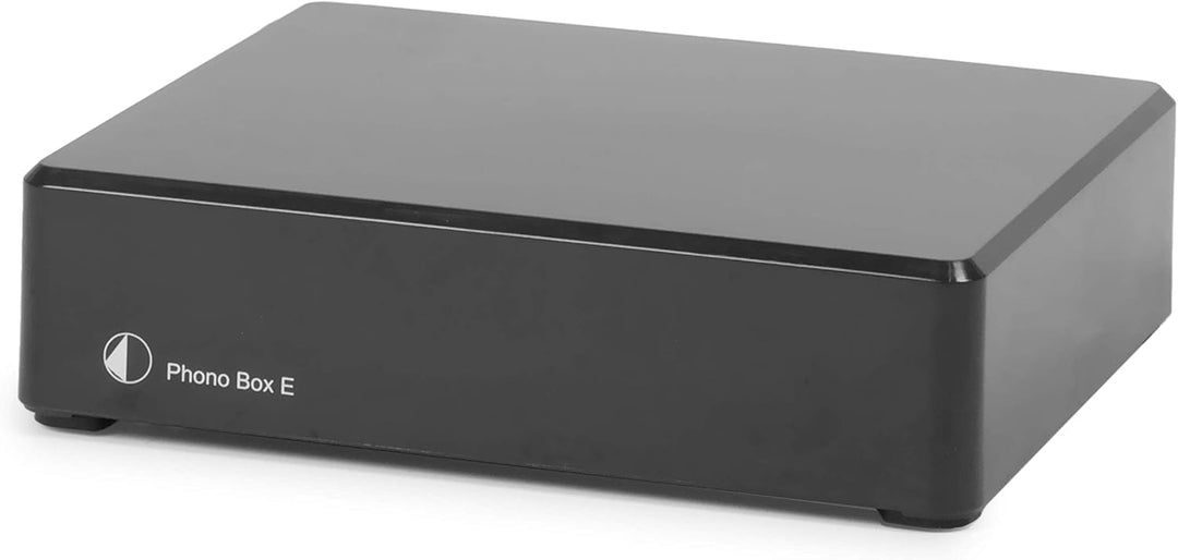 Pro-Ject Phono Box E, Phono Vorverstärker (Schwarz) Schwarz Single, Schwarz Single