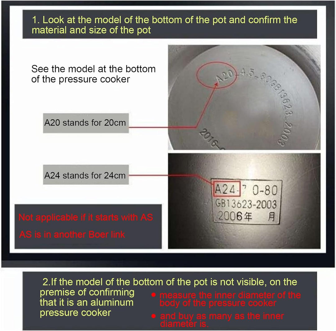 Silikon-Dichtungsring für Schnellkochtopf, Ersatzzubehör für Schnellkochtopf (24cm), 24cm