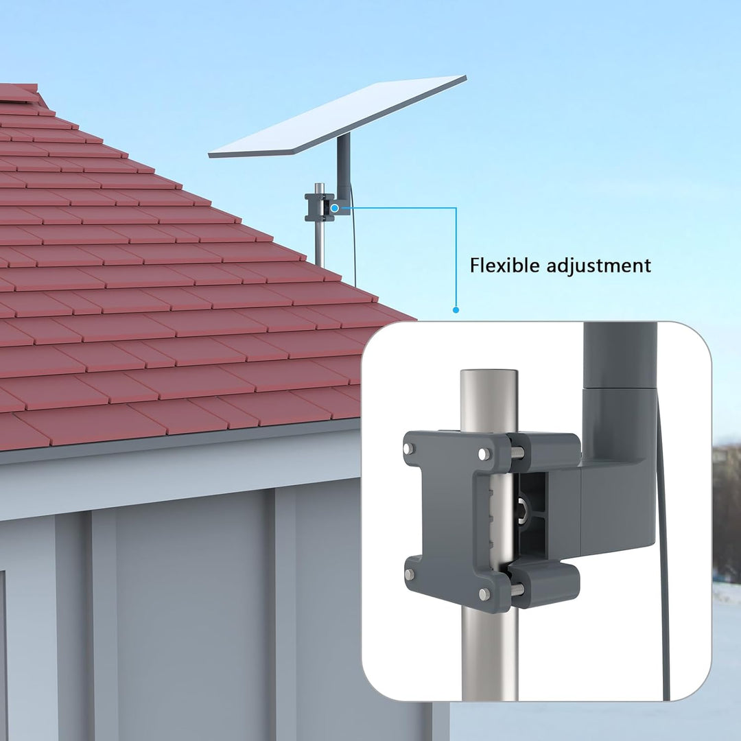 HOLACA Aufgerüstete Rv Ladder Halterung für Starlink Gen3/2,Starlink Mini, Stabiler Halt für Starlin