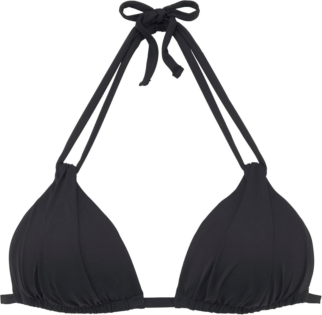 s.Oliver Damen Bikinioberteil 32 / A Schwarz, 32 / A Schwarz