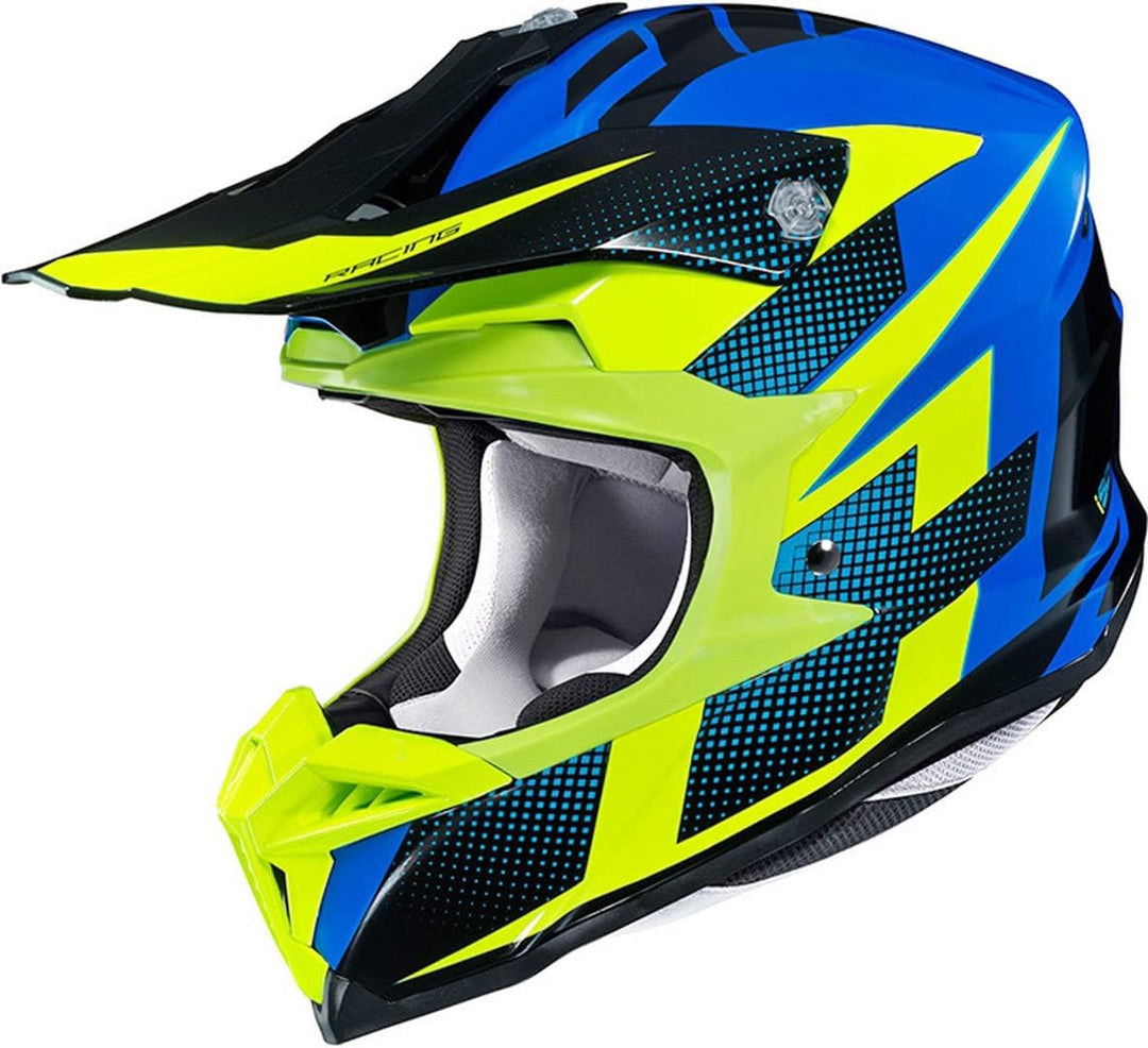 Helmet HJC I50 ARGOS BLUE/YELLOW L L ARGOS BLUE/YELLOW, L ARGOS BLUE/YELLOW