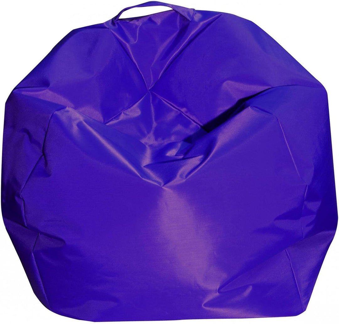 Dmora Eleganter Sitzsack, lila Farbe, Masse 65 x 50 x 65 cm Viola, Viola