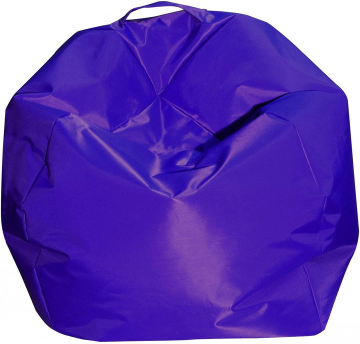 Dmora Eleganter Sitzsack, lila Farbe, Masse 65 x 50 x 65 cm Viola, Viola