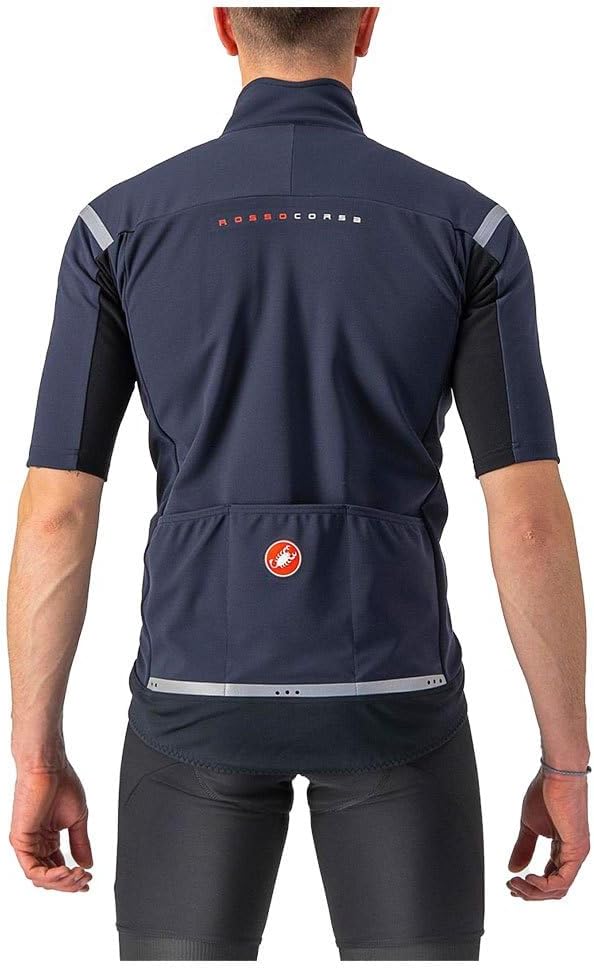 CASTELLI Herren Gabba Ros 2 Jacket XXL BELGIAN BLAU/SILBER FLEX, XXL BELGIAN BLAU/SILBER FLEX