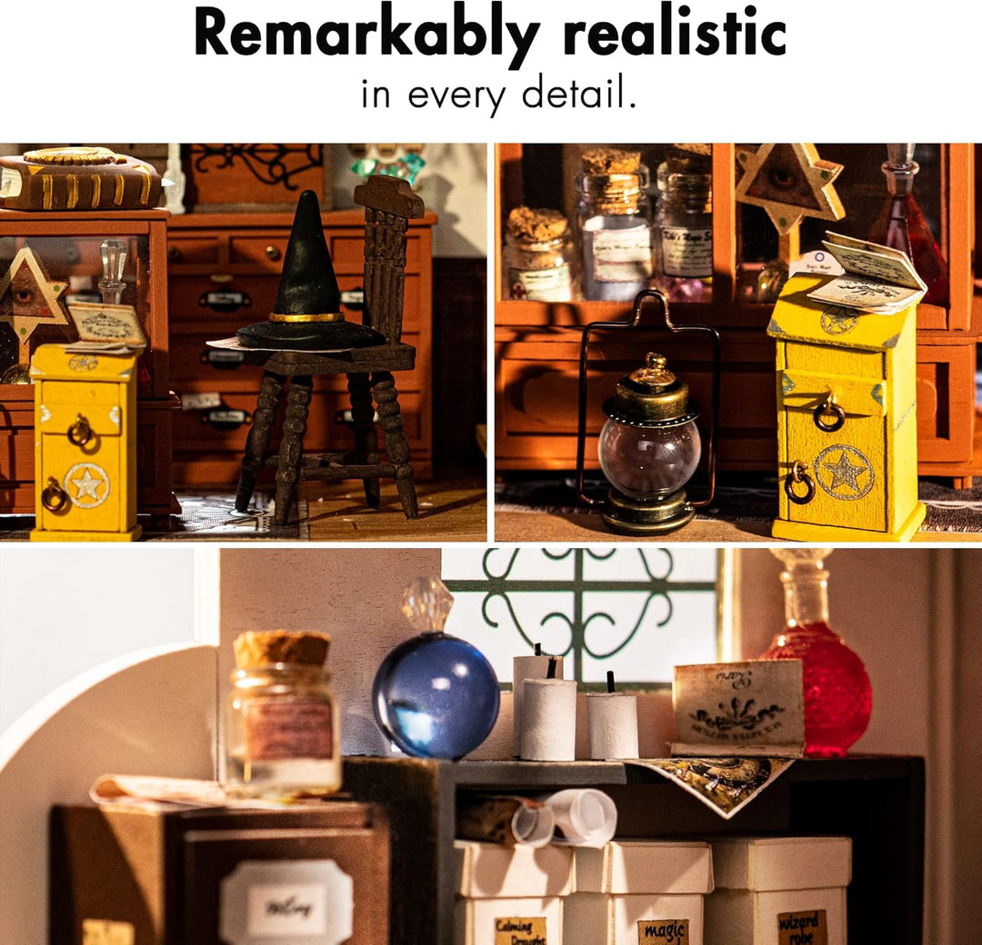 Rolife Mystische Archive Serie DIY Puppenhaus Zimmer Dekoration fĂŒr Teenager MĂ€dchen Jungen Frauen D