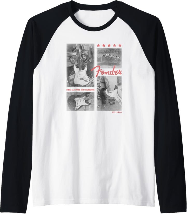 Fender Est. 1946 Electric Guitar Panels Raglan