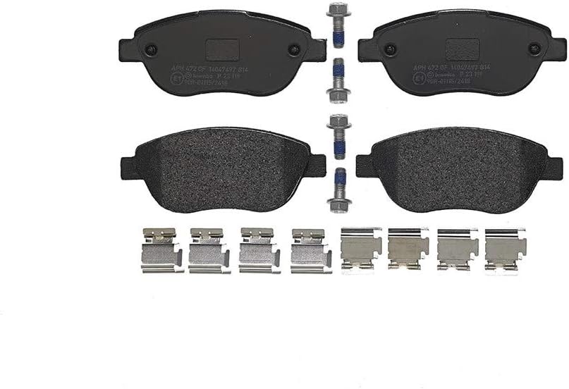 Brembo P 23 119 Bremsbelagsatz, Scheibenbremse - (4-teilig)