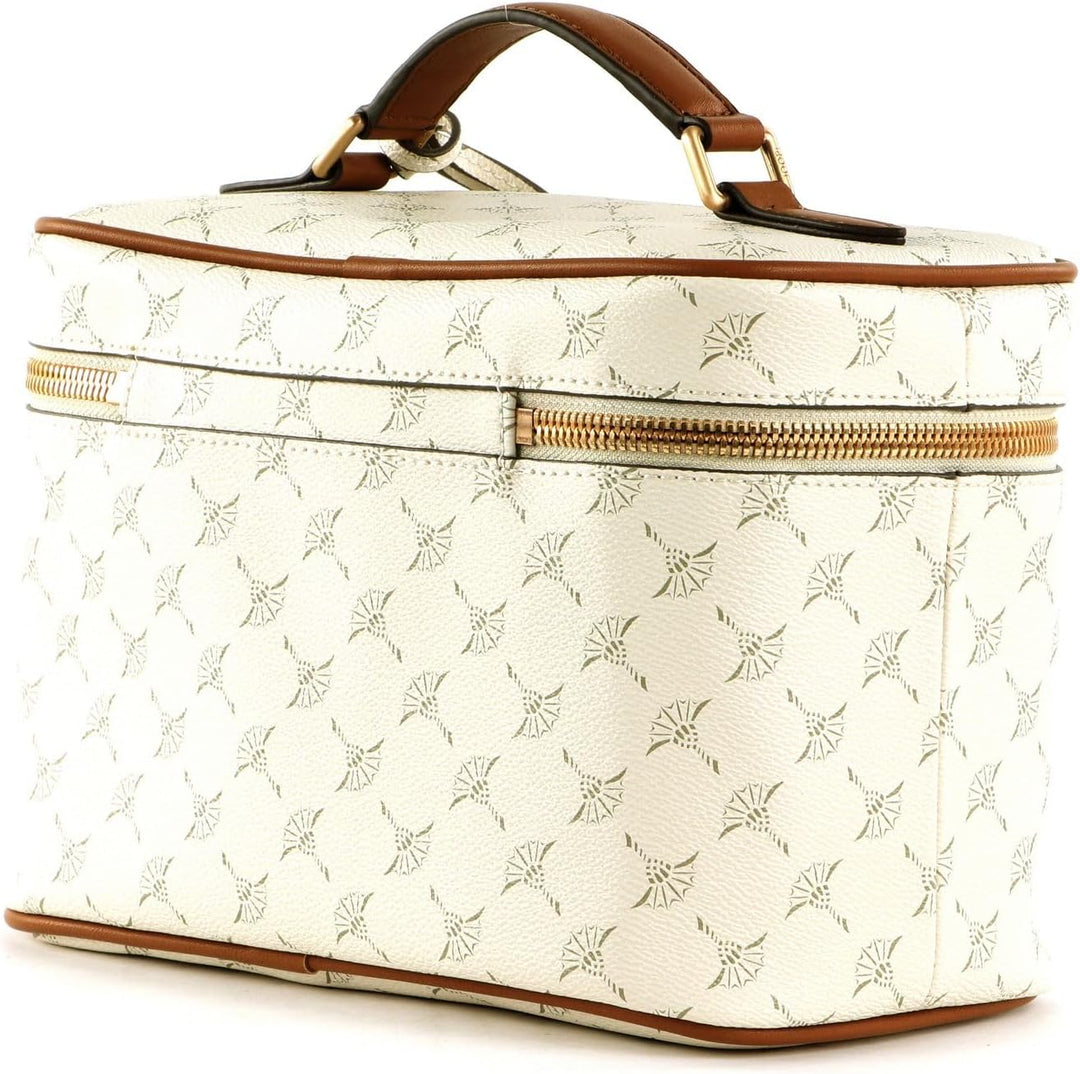 JOOP! Cortina 1.0 Flora Washbag M Cream-White, Cream-white