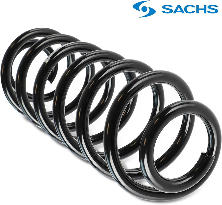 2x Original Sachs 996643 Fahrwerksfeder Hinterachse Kompatibel mit Superb II 3T4 2.0L 2008-2015 E.O.