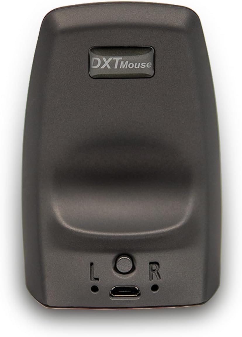 BakkerElkhuizen DXT 2 Precision Mouse, Ergonomische Kabelgebundene Präzisionsmaus, Rechts- und Links