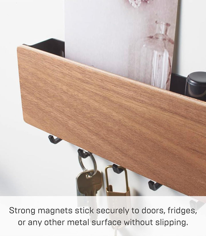 Magnetic Keyhook & Holder - Rin - brown Braun, Braun