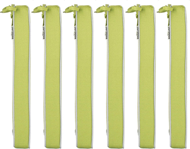 Brandsseller Outdoor Sitzkissen Kissen Dekokissen - Schmutz- und Wasserabweisend - 220 gr. Füllung -