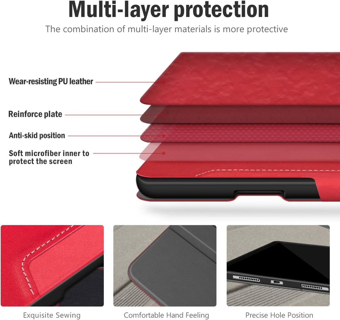 Antbox Hülle für iPad Pro 12.9 Zoll 2022 (6. Generation)/2021 (5.Gen) / 2020 (4.Gen) / 2018 (3. Gen)