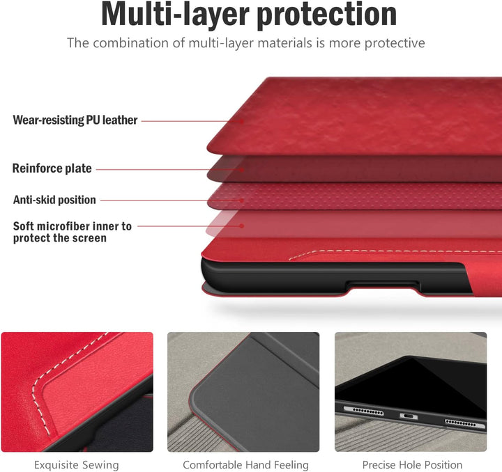 Antbox Hülle für iPad Pro 12.9 Zoll 2022 (6. Generation)/2021 (5.Gen) / 2020 (4.Gen) / 2018 (3. Gen)