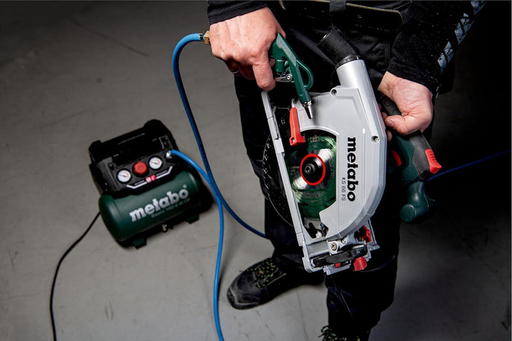 Metabo Kompressor Basic 160-6 W OF (Kessel 6 l, Max. Druck 8 bar, Ansaugleistung 160 l/min, Füllleis