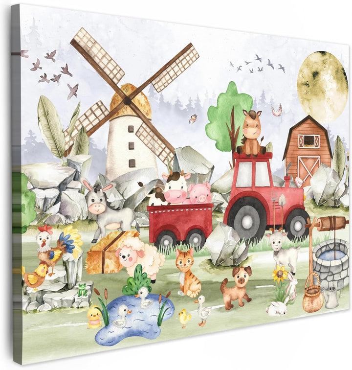 MuchoWow© Leinwand 40x30 cm Deko Schlafzimmer Aesthetic Leinwandbilder Wohnzimmer Gemälde Foto Gesch