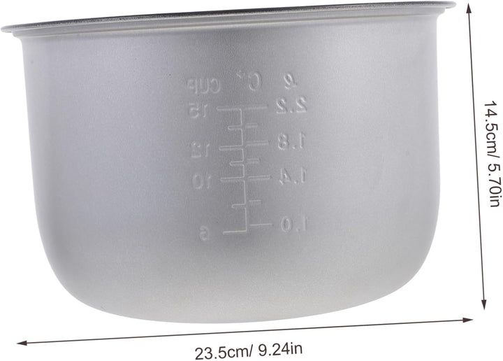 Ipetboom Reis Innentank Reiskocher Innentopf Reiskocher Ersatztopf Reiskochtopf Teil Zubehör Für 5 L