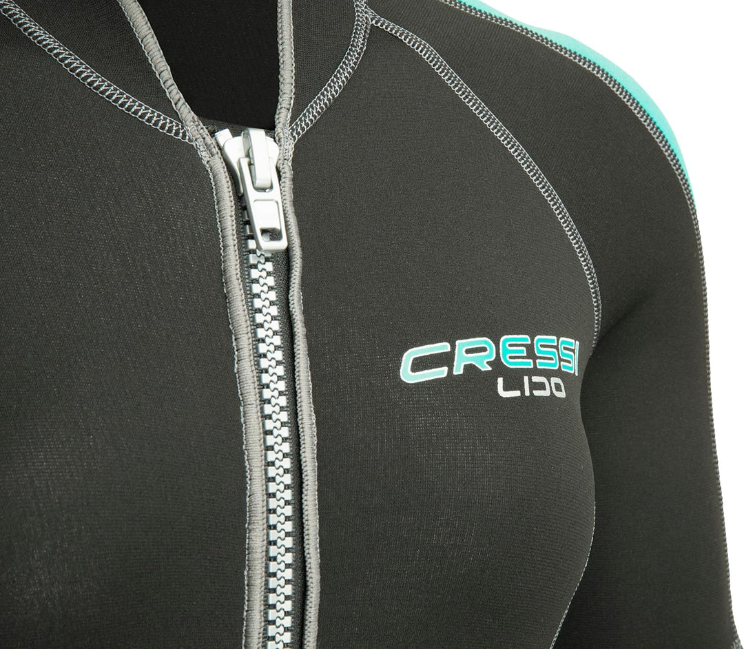 Cressi Lido Lady Shorty Wetsuit 2mm - Damen Neoprenanzug Shorty Neopren 2mm für alle Wassersportarte