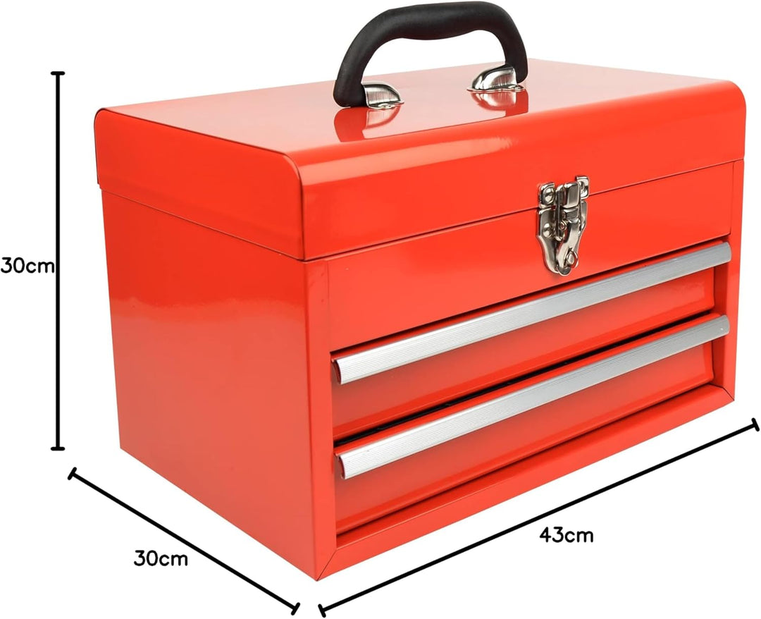 Brüder Mannesmann Werkzeugbox, bestückt, 155-teilig | M29066 Single, Single