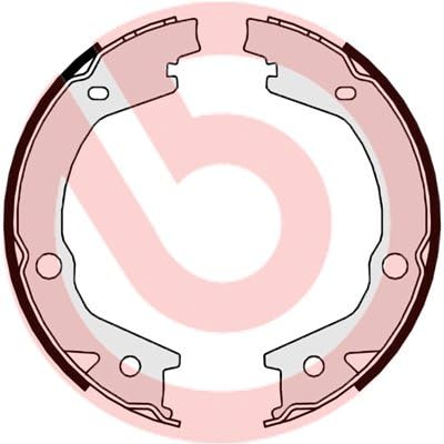 Brembo S44510 - Bremsbacken für Handbremsen