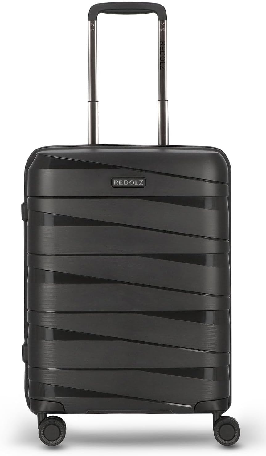 REDOLZ Hartschalen Kabinen-Koffer | Kleiner Trolley 40 x 20 x 55 cm aus hochwertigem, leichtem Polyp