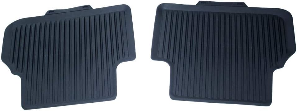 Audi 8W0061511A041 Allwettermatten Premium Gummi Fussmatten Gummimatten 2X hinten, ohne Befestigung