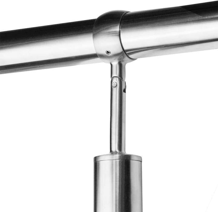 Edelstahl Handlauf Treppengeländer Geländer für Treppe Treppen mit Wandhalter seitliche Montage Wand