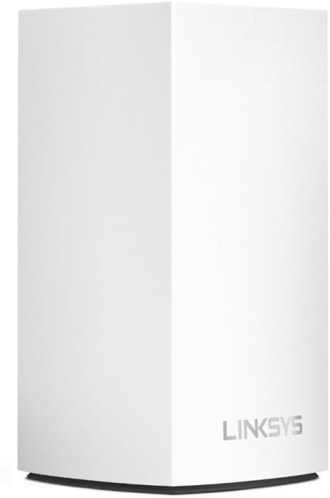 Linksys Velop WHW0101 Dual-Band Mesh WiFi 5-System (AC1200) WLAN-Router, Repeater, Extender, bis zu