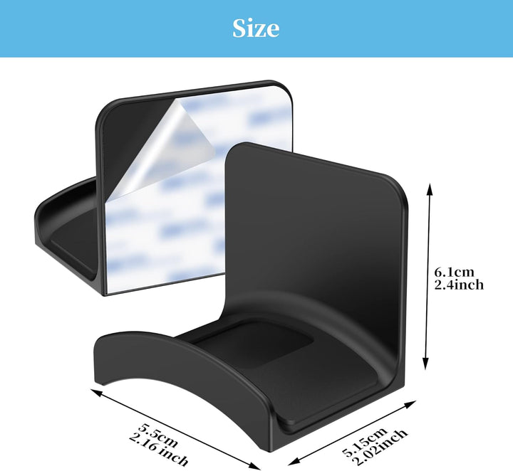 Cozycase Universal Kopfhörer Halter mit starkem Klebeband Premium Headset Halterung Wandhalterung TP