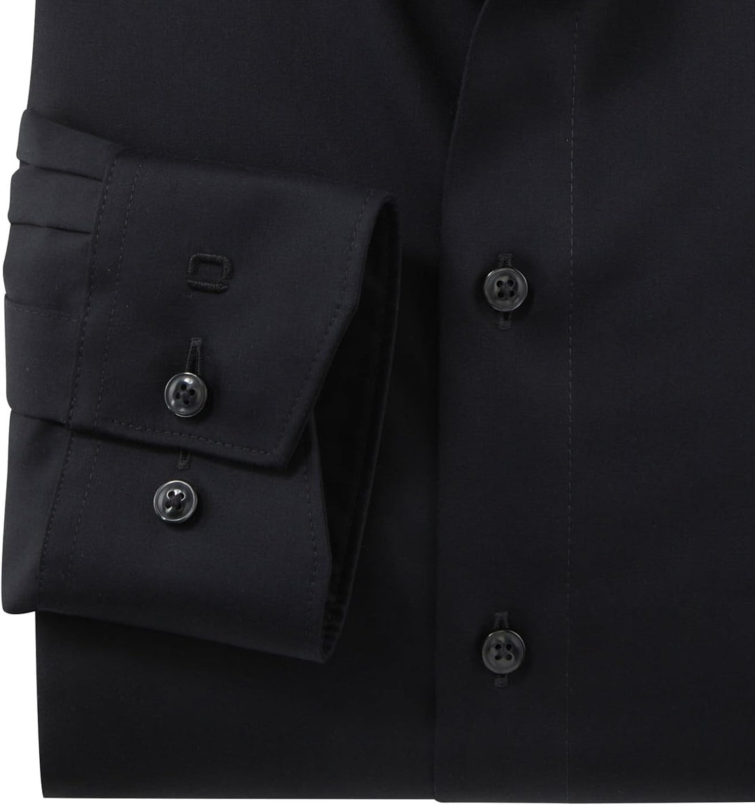 OLYMP Herren Businesshemd Langarm Luxor,Satin,Comfort fit,New Kent 41 Graphit 69, 41 Graphit 69