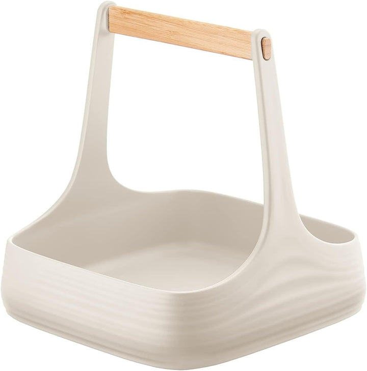 Guzzini - Tierra ALL TOGETHER, Tischcaddy - Milchweiss - 179300156 22x22xh22,5 cm Milchweiss., 22x22