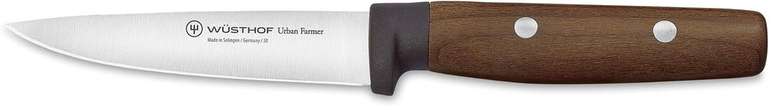 WÜSTHOF Urban Farmer Gemüsemesser 10 cm, Silber 10 cm Gemüsemesser Single, 10 cm Gemüsemesser Single