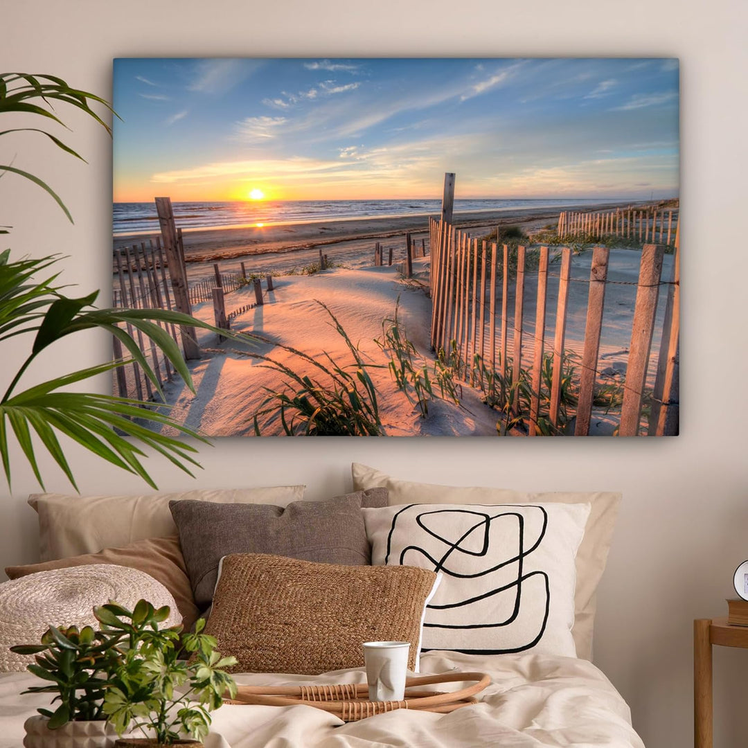 MuchoWow© Wandbilder Gross 120x80 cm XXL Schlafzimmer Home Deko Wohnung Bild Wohnzimmer Fotoleinwand