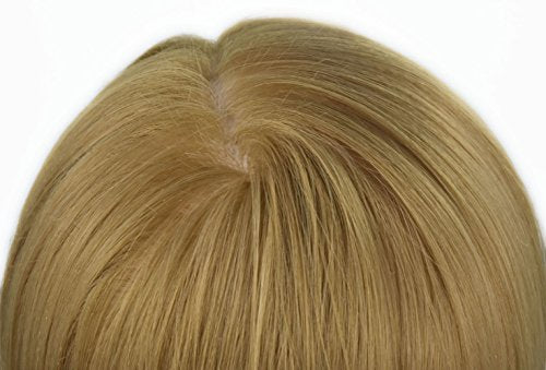 Trainingskopf für Frisöre, 68,5 cm, Mannequin zum frisieren, mit synthetischem Haar und Tischklemme